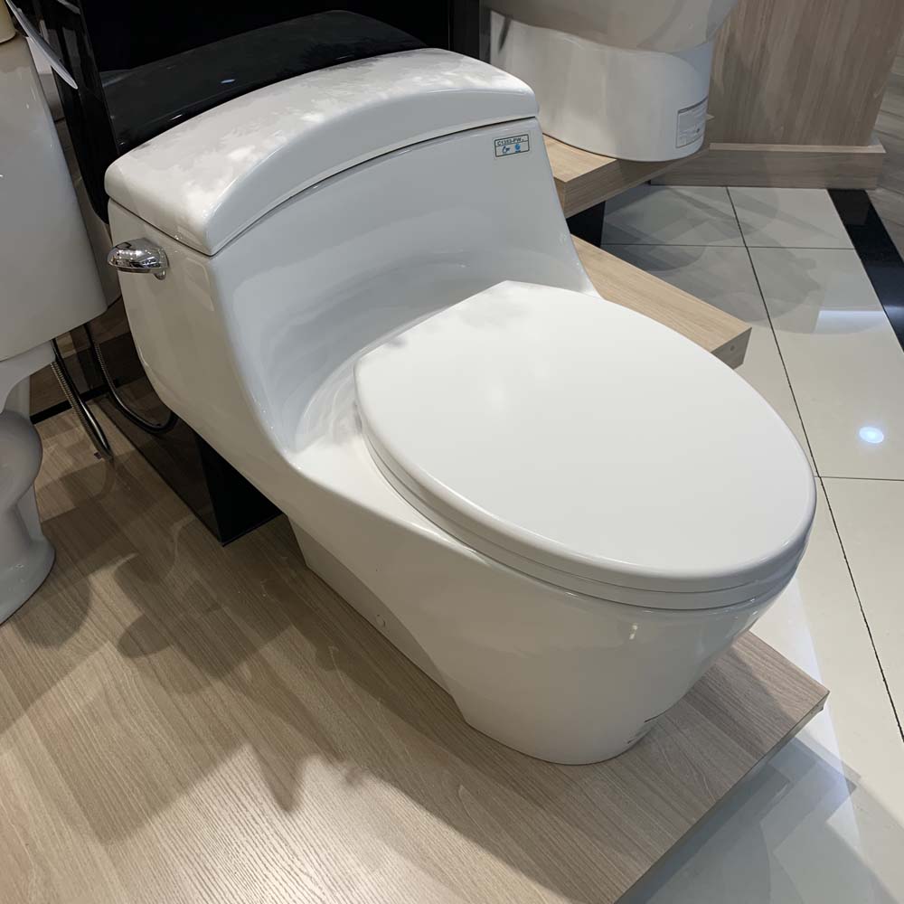 Bồn cầu 1 khối Caesar C1353 nắp êm - 9