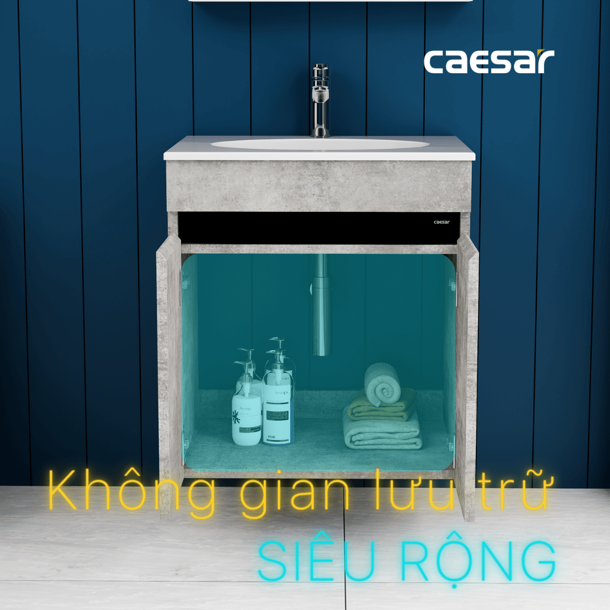 Tủ lavabo Caesar EH05024ASV - 4