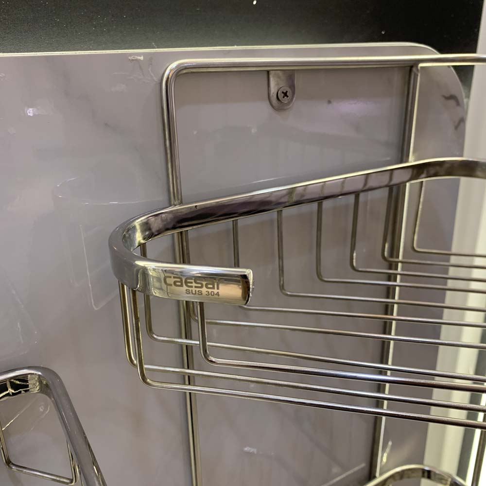 Kệ góc inox 2 tầng Caesar ST810V - 4