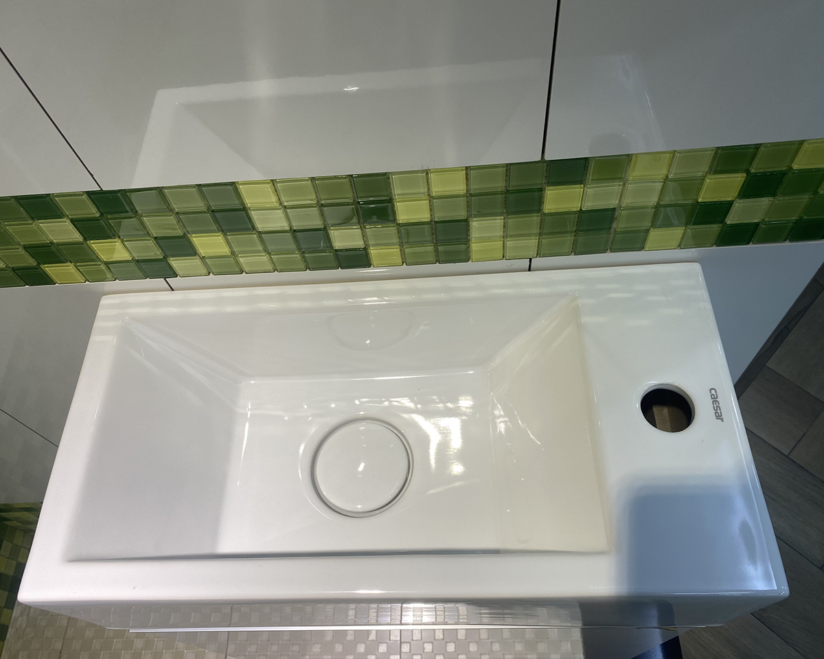 Chậu lavabo đặt bàn Caesar LF5239S - 9