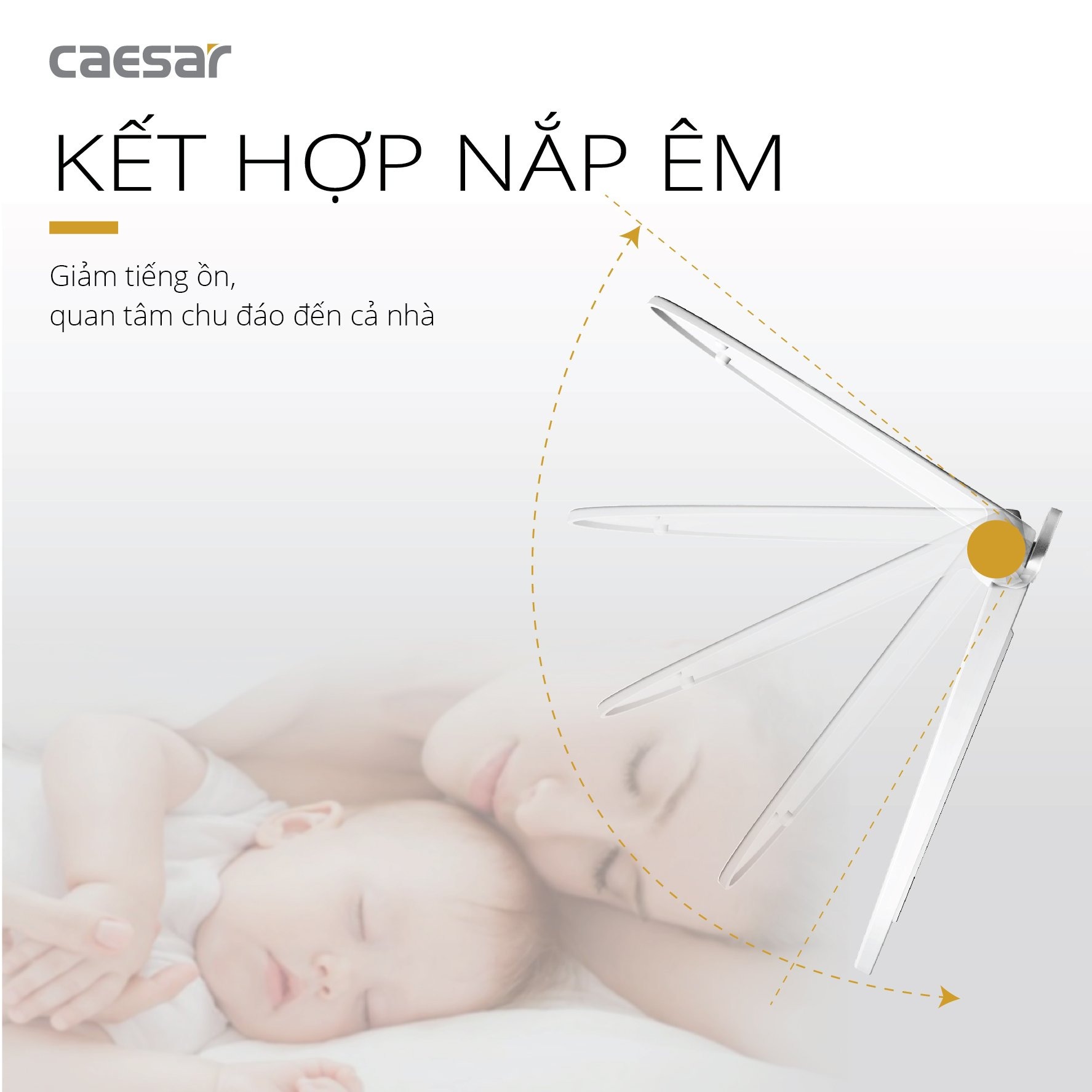 Bồn cầu 2 khối Caesar CD1341 nắp đóng êm - 8