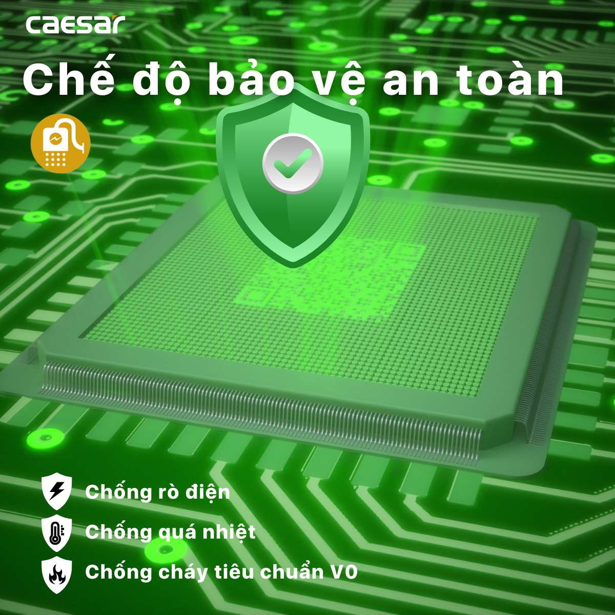 Bồn cầu điện tử thông minh Caesar CA1380H - 14