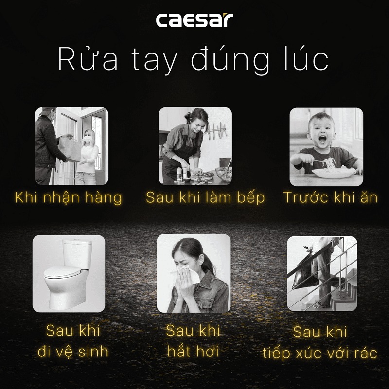 Vòi nước lạnh gắn tường Caesar W027C - 14