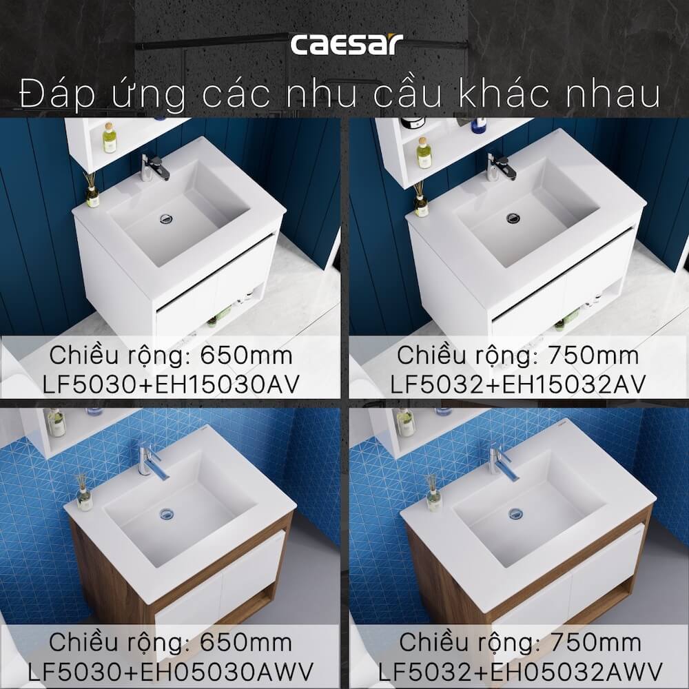 Tủ lavabo Caesar EH15030AV - 9