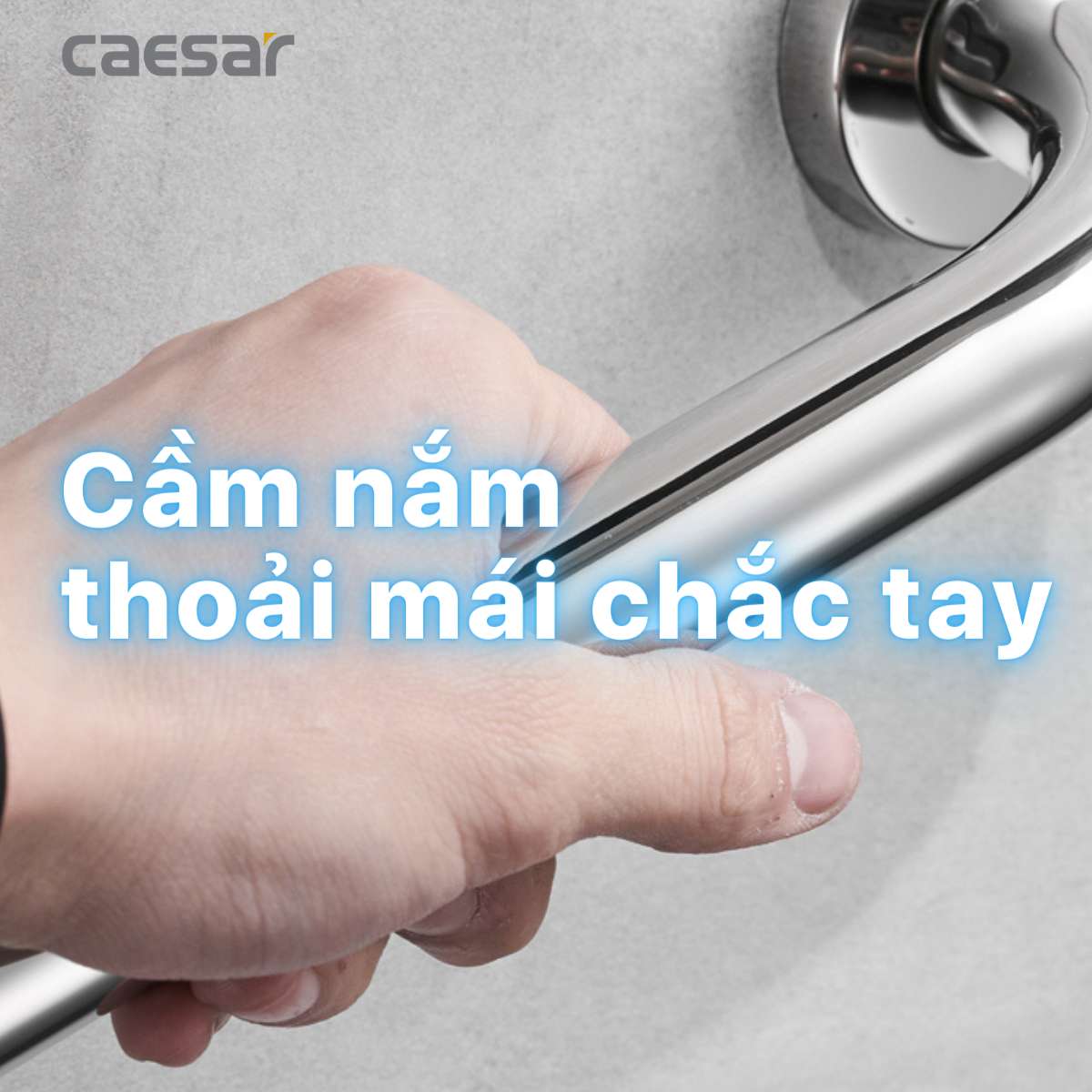 Thanh tay vịn inox Caesar GB104V - 6
