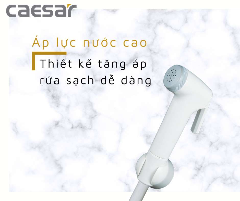 Vòi xịt vệ sinh Caesar BS304A - 10