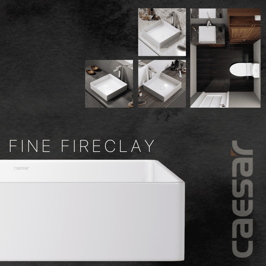 Chậu lavabo đặt bàn Caesar LF5252 - 7