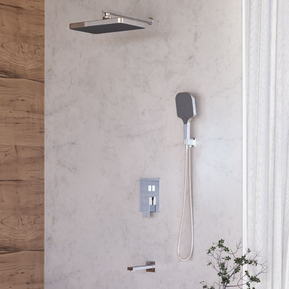 Sen tắm âm tường nóng lạnh CAESAR BS659 3 đường nước