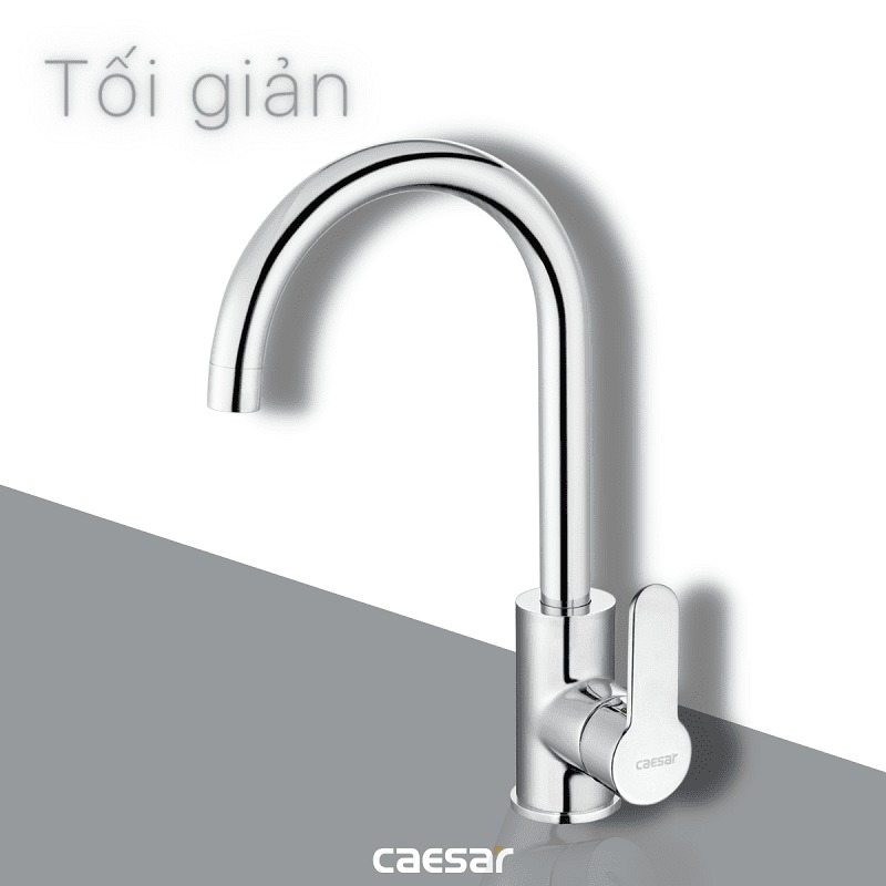Vòi bếp nóng lạnh Caesar K415C - 23
