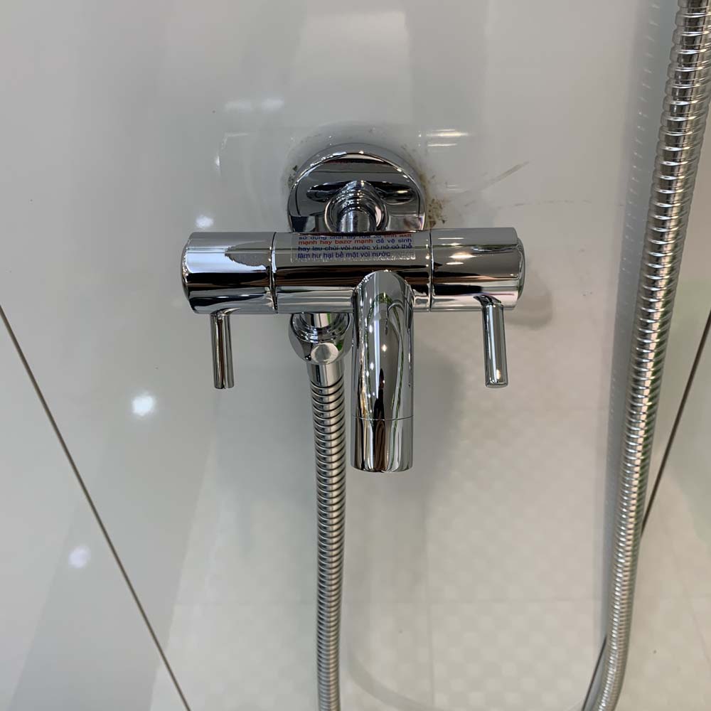 Bộ vòi sen tắm lạnh Caesar S043C (Tay sen tắm xi) - 5