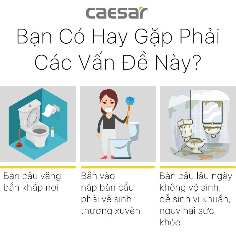 Van xả cơ bồn tiểu nam Caesar BF410 - 6