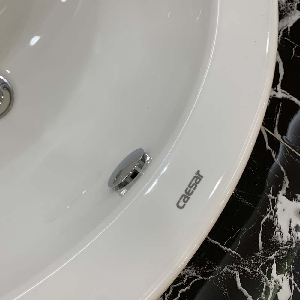 Chậu lavabo dương vành Caesar L5018 - 2