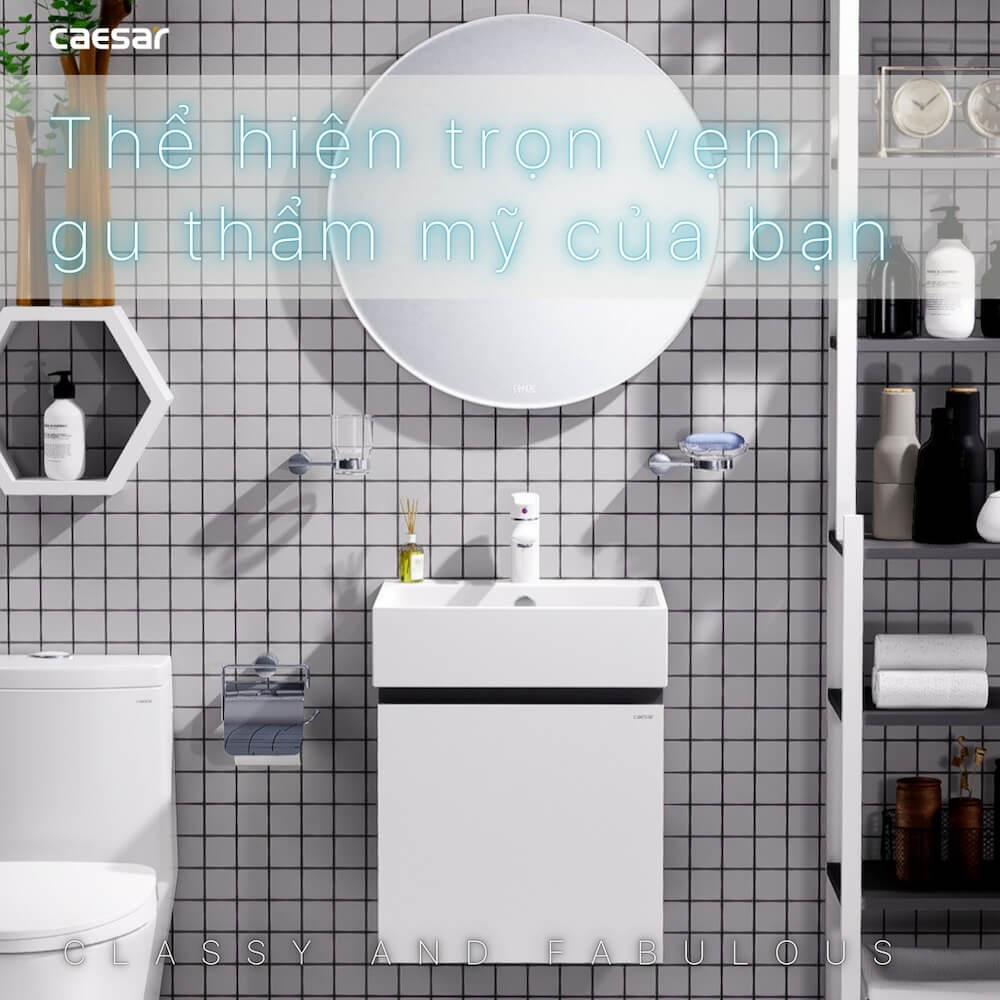 Tủ lavabo Caesar EH05261ATGV - 6