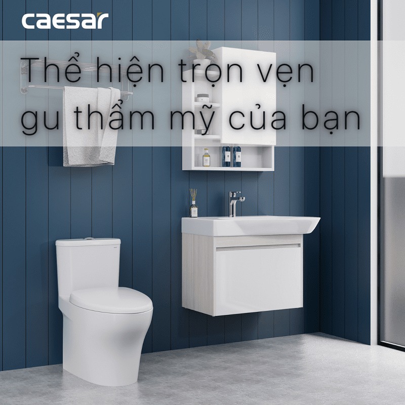 Bộ tủ lavabo Caesar LF5364+EH05362ADV - 6