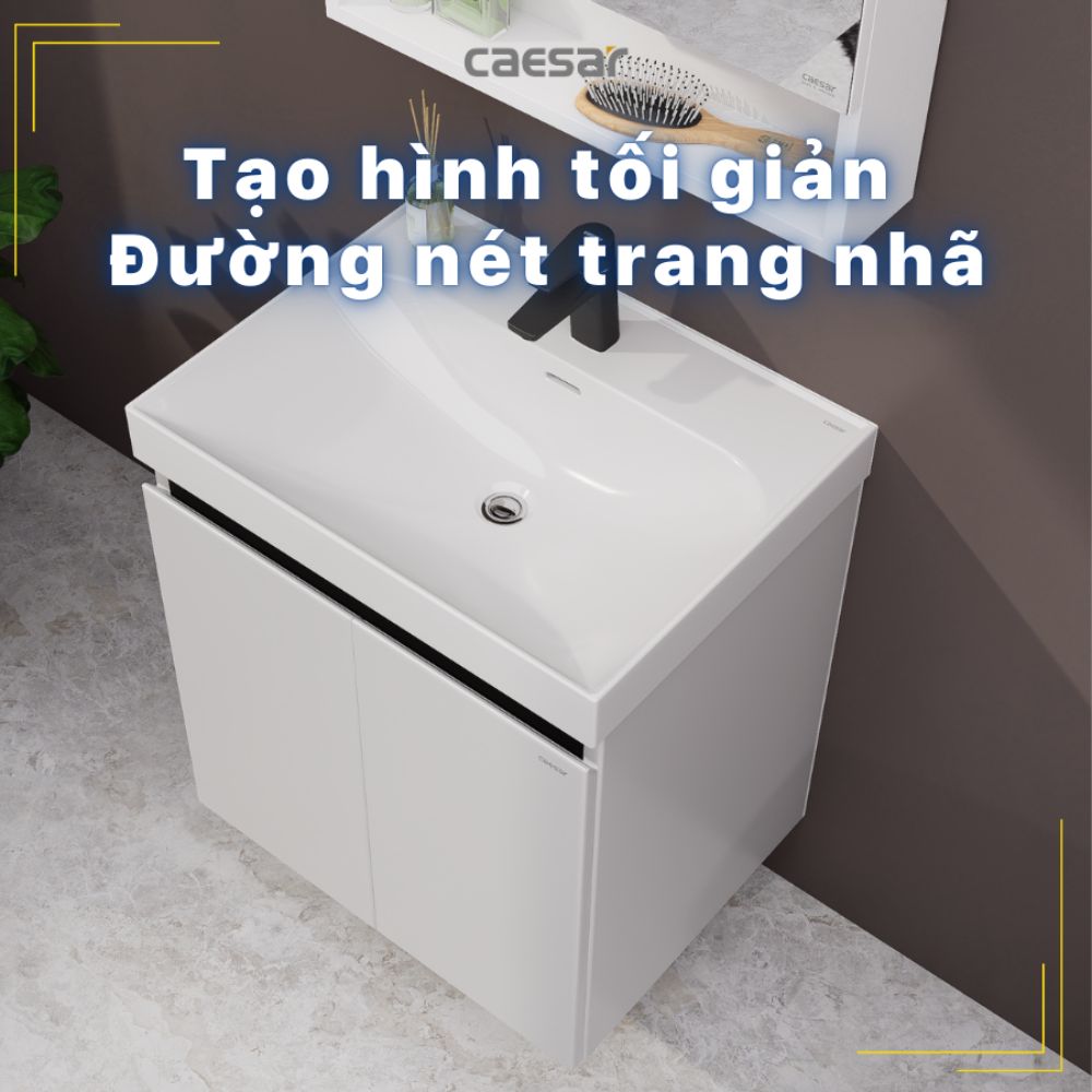 Chậu rửa lavabo đặt bàn Caesar LF5356 - 4