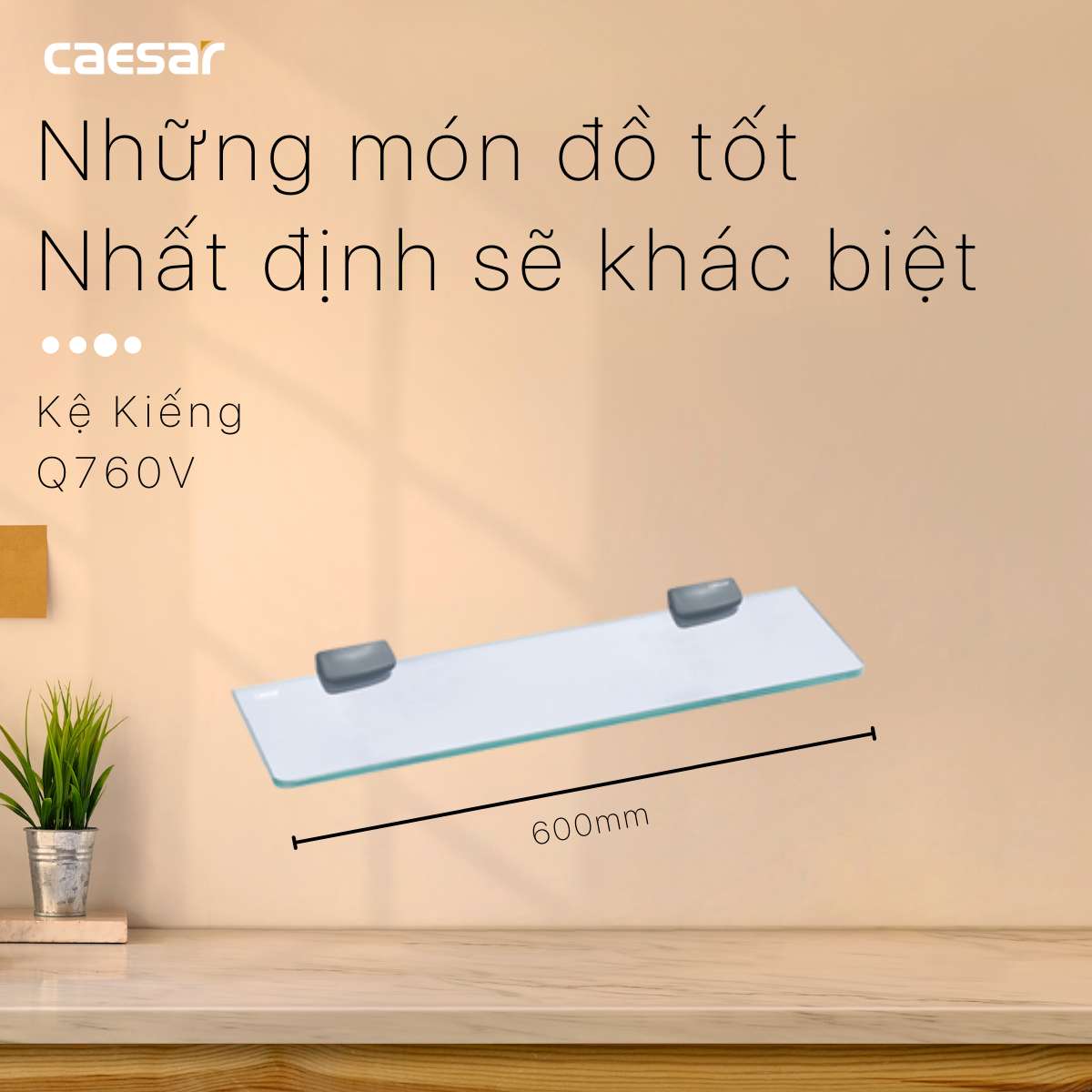 Kệ kính Caesar Q760V - 2