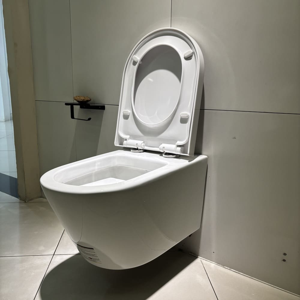 Bồn cầu treo tường Caesar CPT1505 gồm két nước âm tường - 9