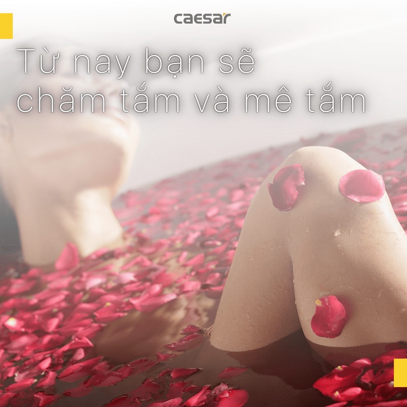Bồn tắm chân yếm 1m7 Caesar AT0370L(R) - 8