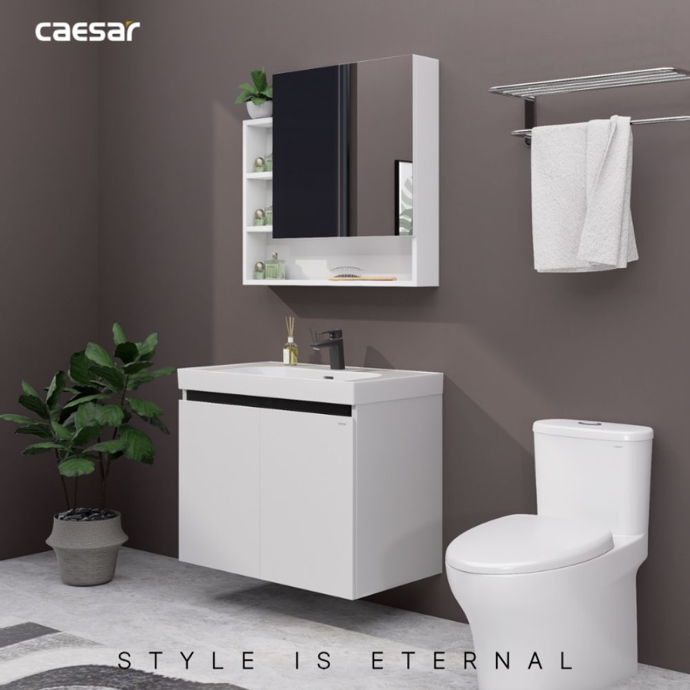 Bộ tủ lavabo Caesar LF5358+EH15358CLV - 2