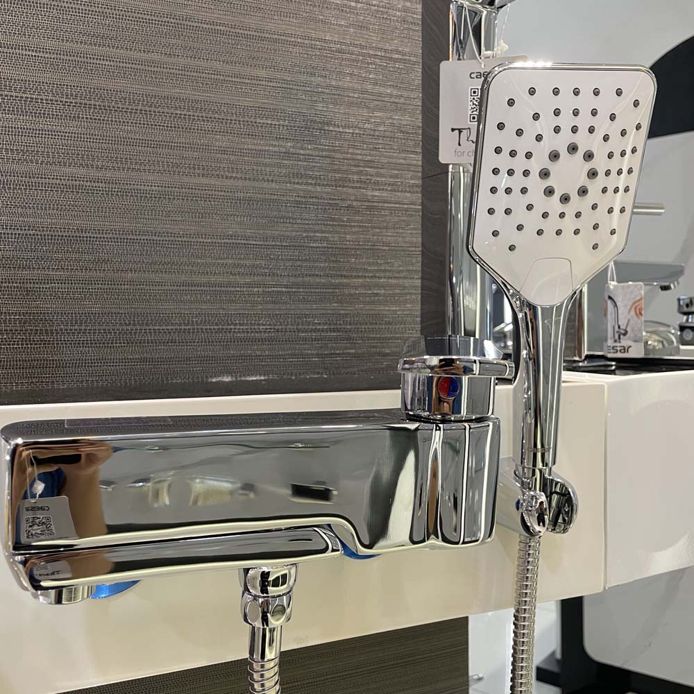 Bộ vòi sen tắm nóng lạnh Caesar S553C - 8