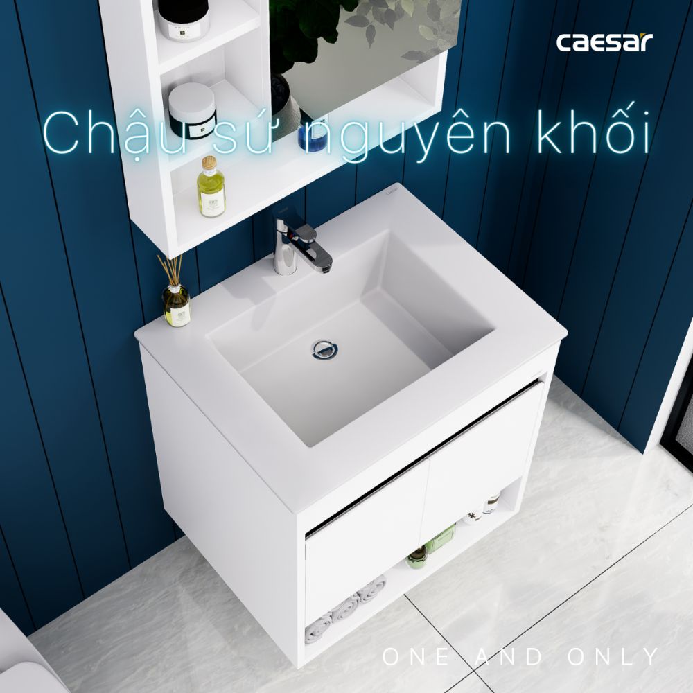 Bộ tủ lavabo Caesar LF5030+EH15030AV - 12