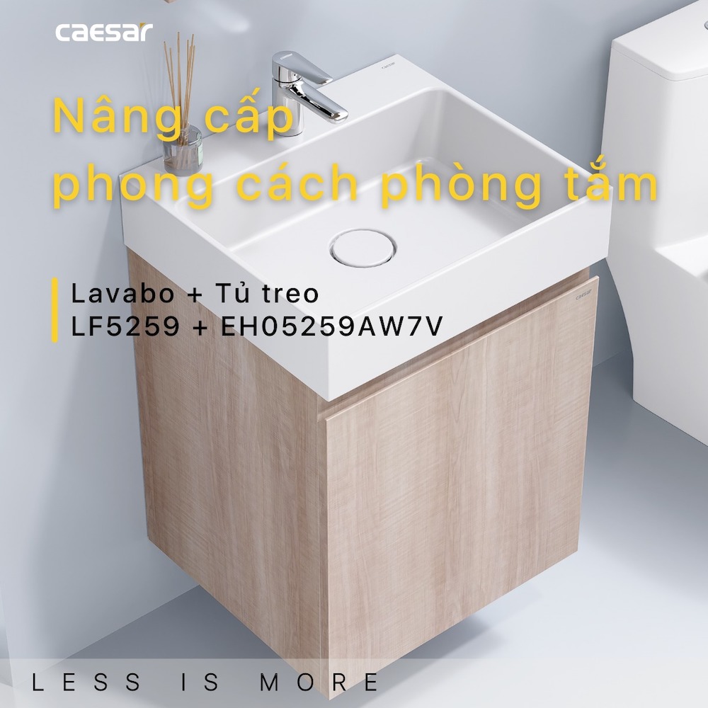 Tủ lavabo Caesar EH05253AW7V - 2