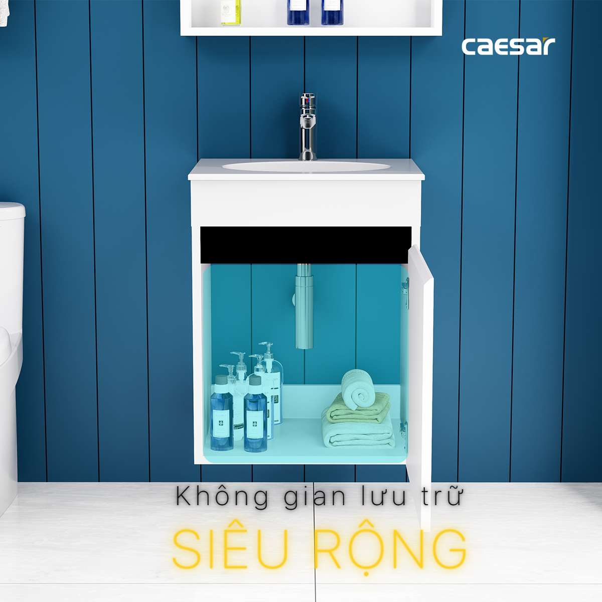Bộ tủ lavabo Caesar L5022+EH15022AV - 24