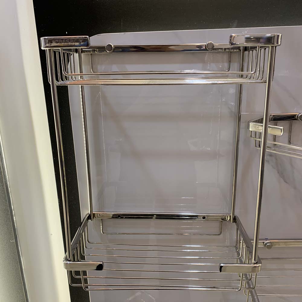 Kệ inox chữ nhật 2 tầng Caesar ST859 - 2