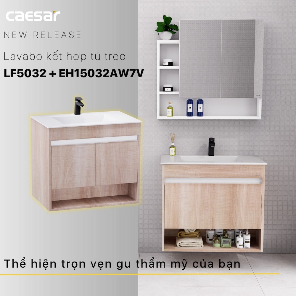 Tủ lavabo Caesar EH15032AW7V - 15