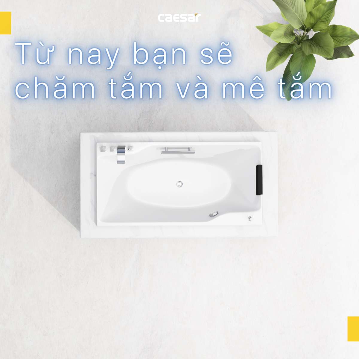 Bồn tắm xây 1m7 Caesar AT0870 - 8
