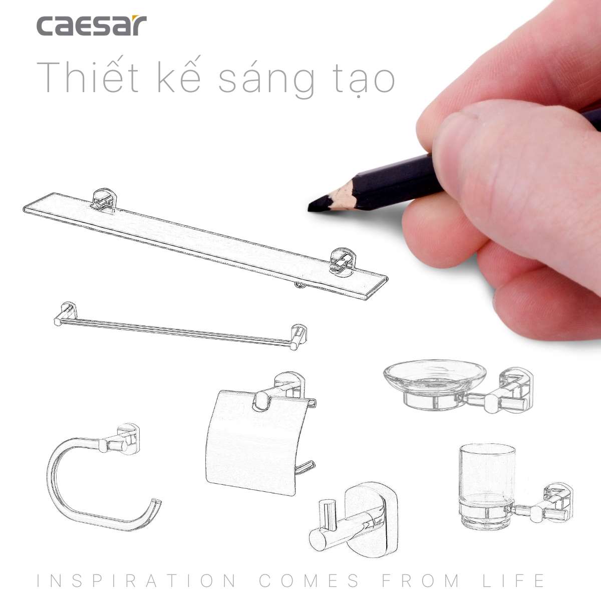 Kệ kính Caesar Q7300V - 12