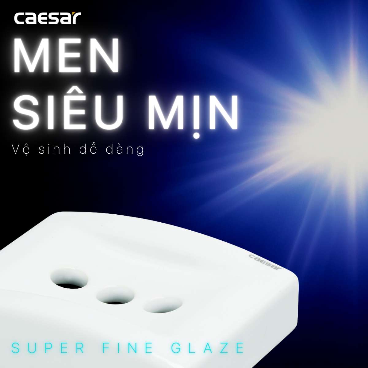 Giá đựng bàn chải răng Caesar Q993 - 8