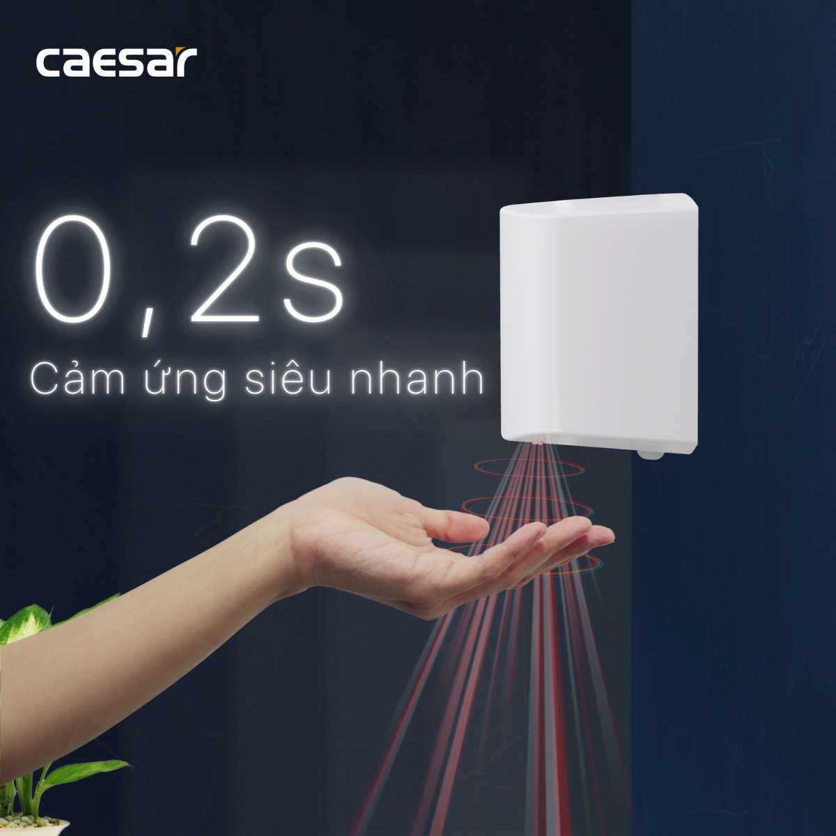 Máy sấy tay Caesar A801 - 9