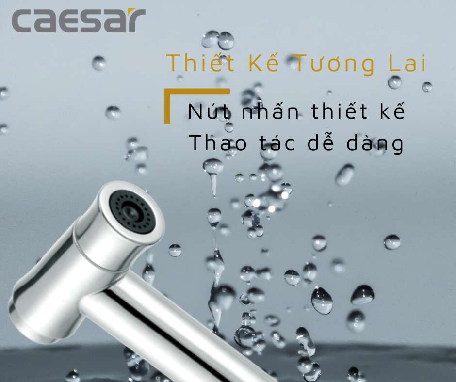 Vòi xịt vệ sinh Caesar BS310CW - 11