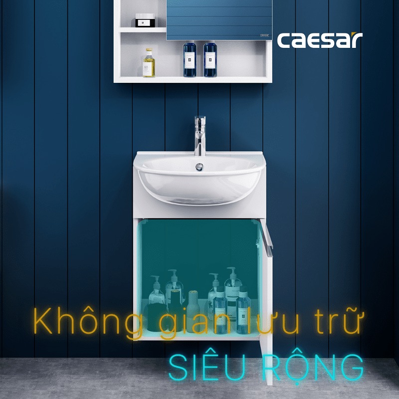 Bộ tủ lavabo Caesar LF5302+EH05302AV - 10