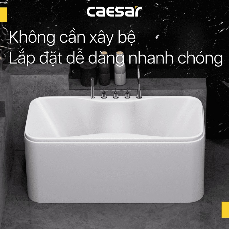 Bồn tắm lập thể 1m4 Caesar AT0950 - 9