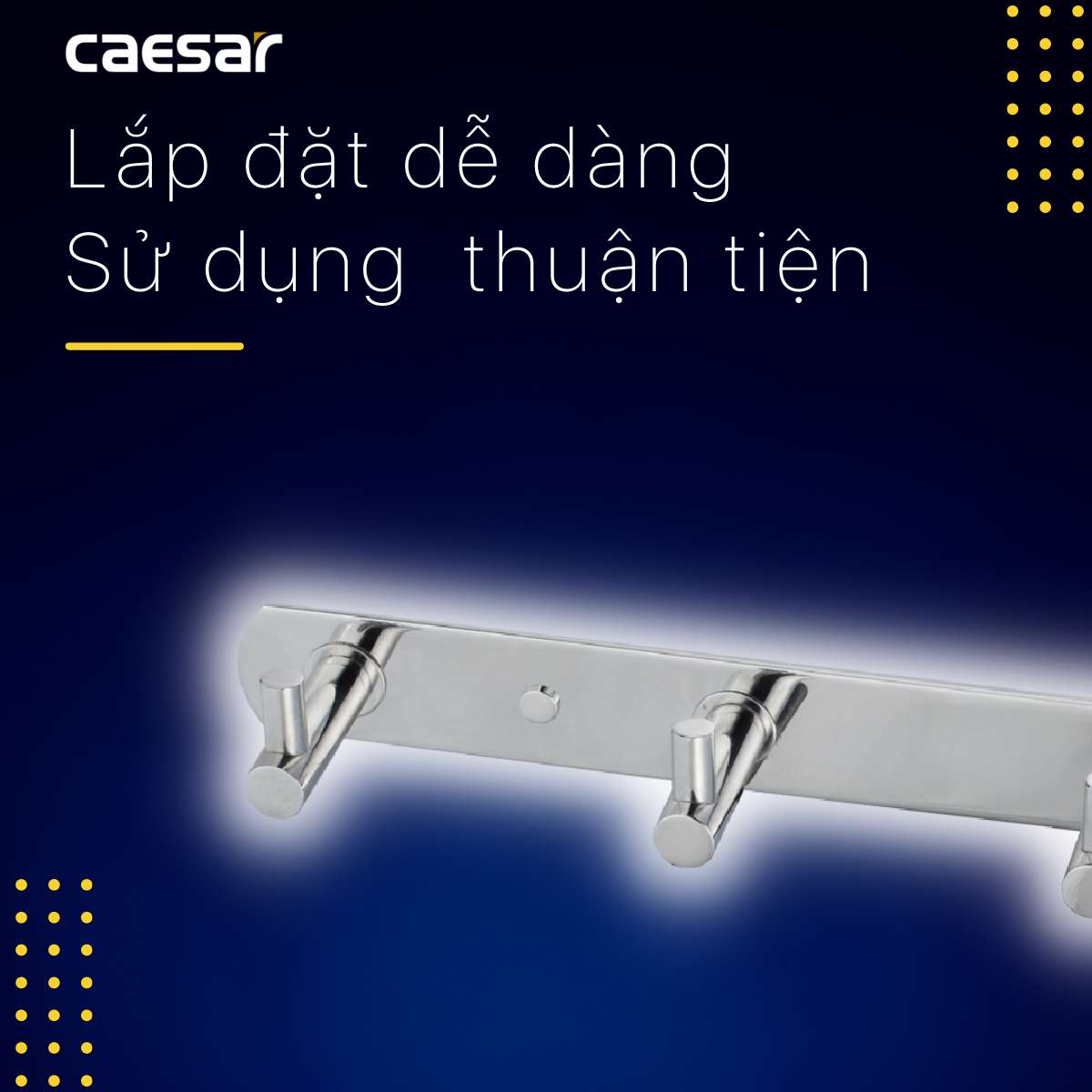 Móc áo Caesar ST857 - 12