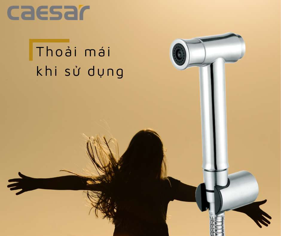 Vòi xịt vệ sinh Caesar BS310CW - 13