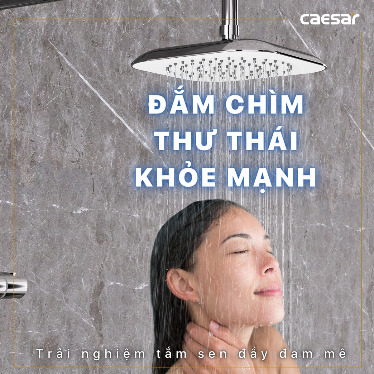 Sen cây tắm đứng Caesar BS125 - 9