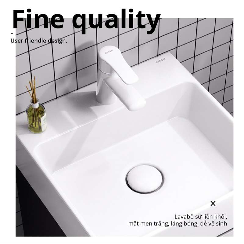 Bộ tủ lavabo Caesar LF5255+EH05255ATGV - 3