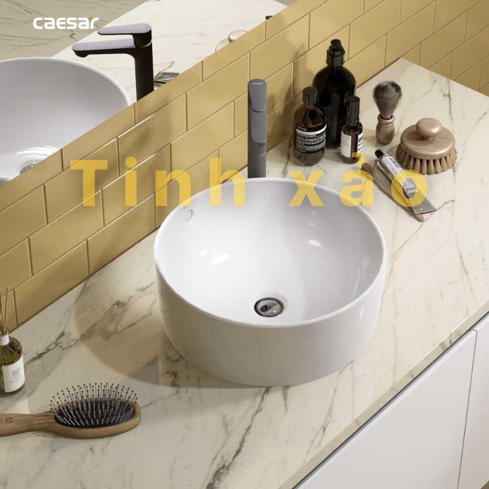 Chậu lavabo đặt bàn Caesar L5225 - 17