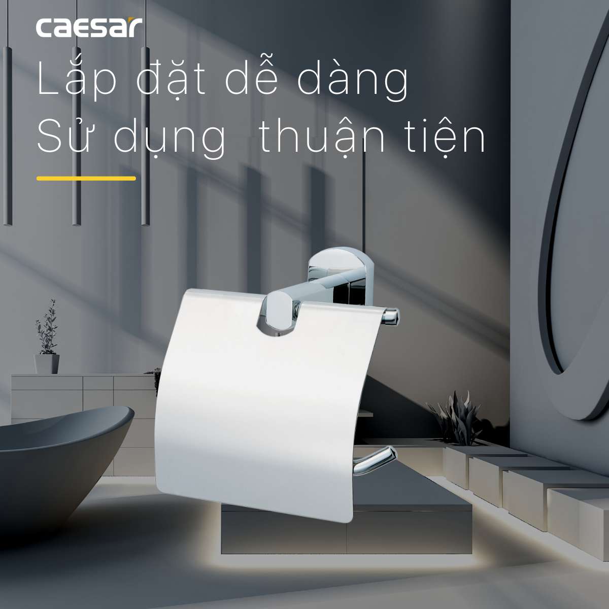 Lô giấy vệ sinh Caesar Q7304V - 8