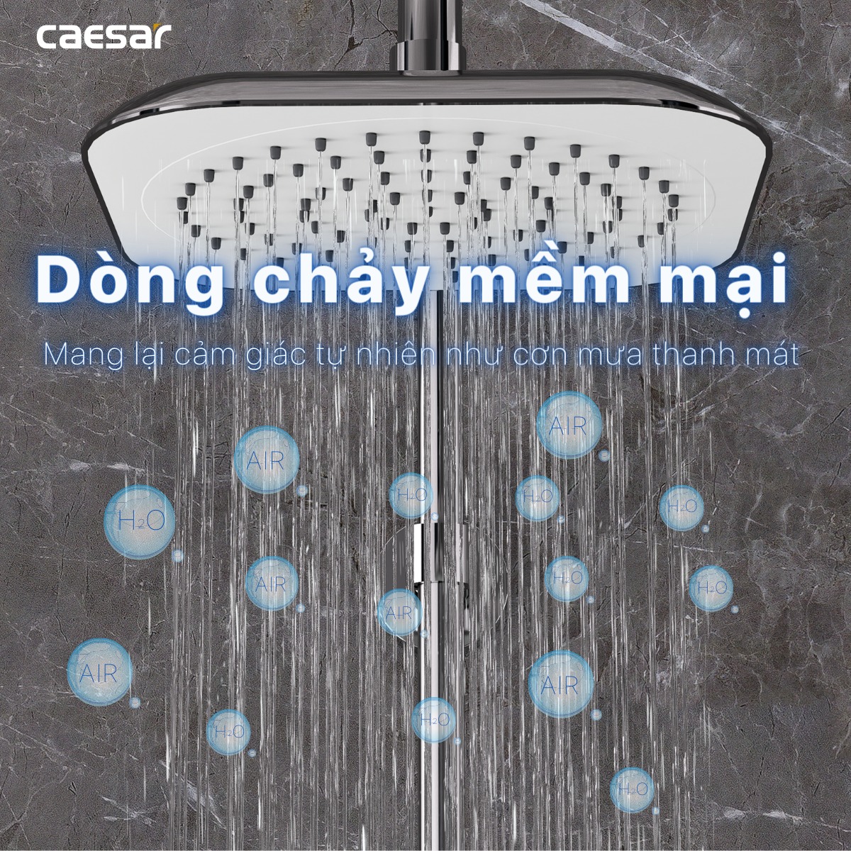 Sen cây tắm đứng Caesar BS125 - 10