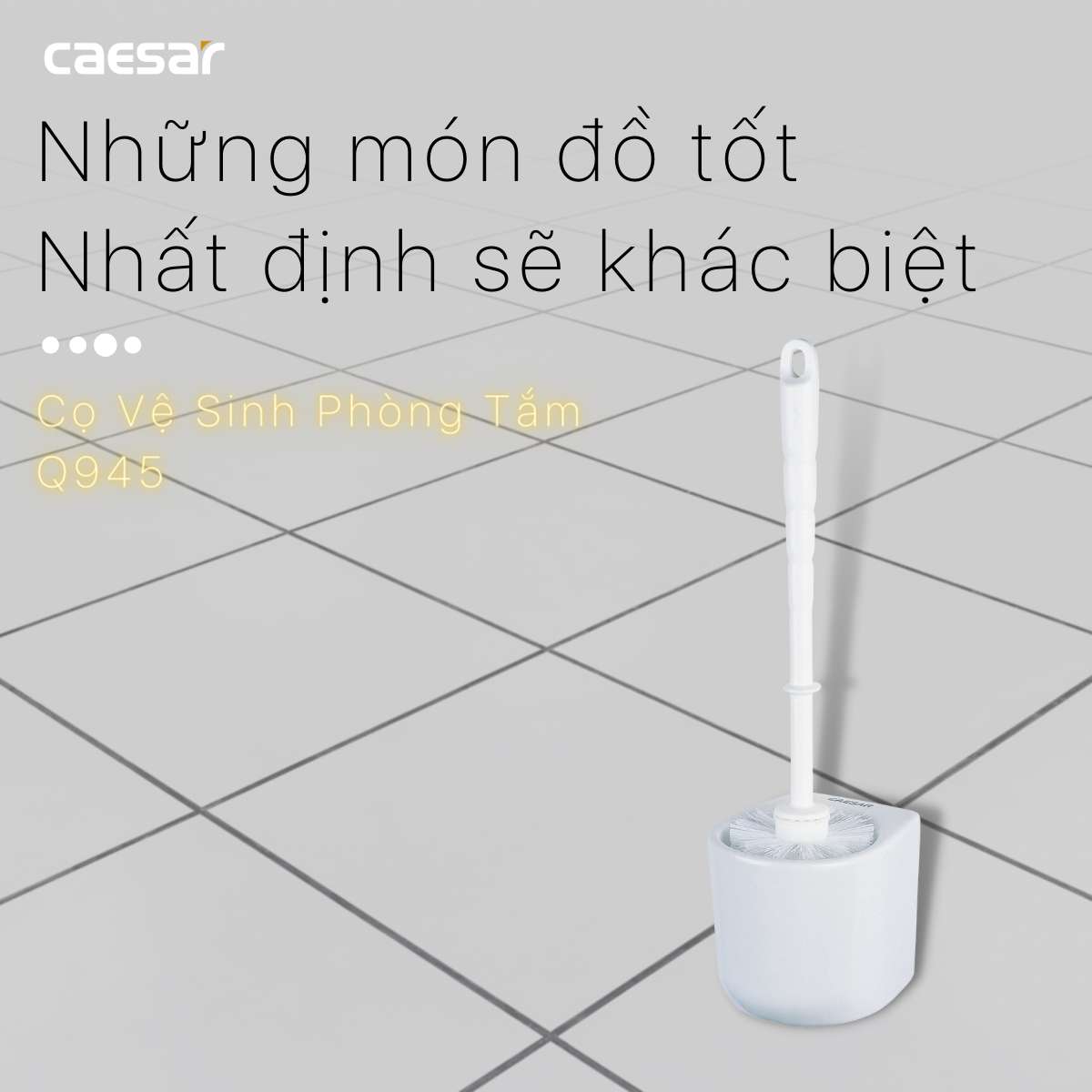 Cọ vệ sinh bồn cầu Caesar Q945 - 2