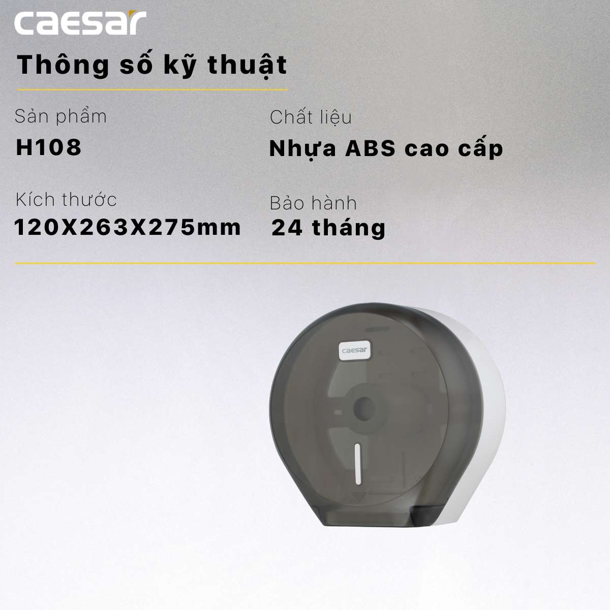 Lô giấy vệ sinh Caesar H108 - 14