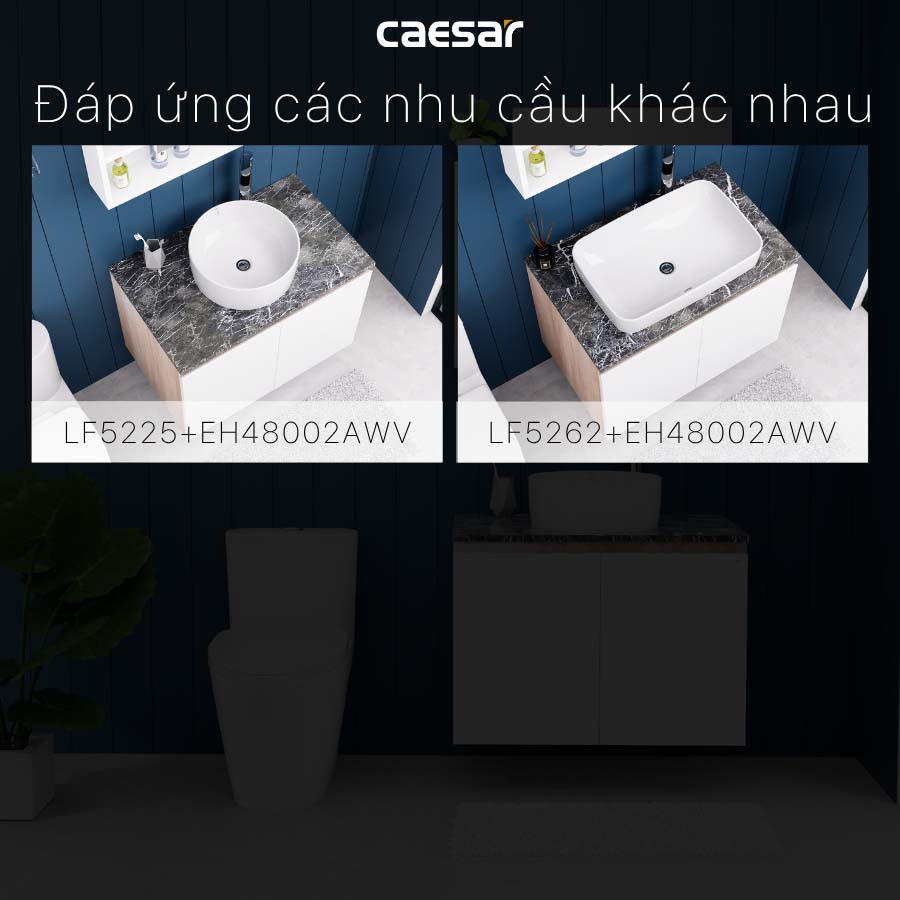 Bộ tủ lavabo Caesar L5262+EH48002AWV - 13