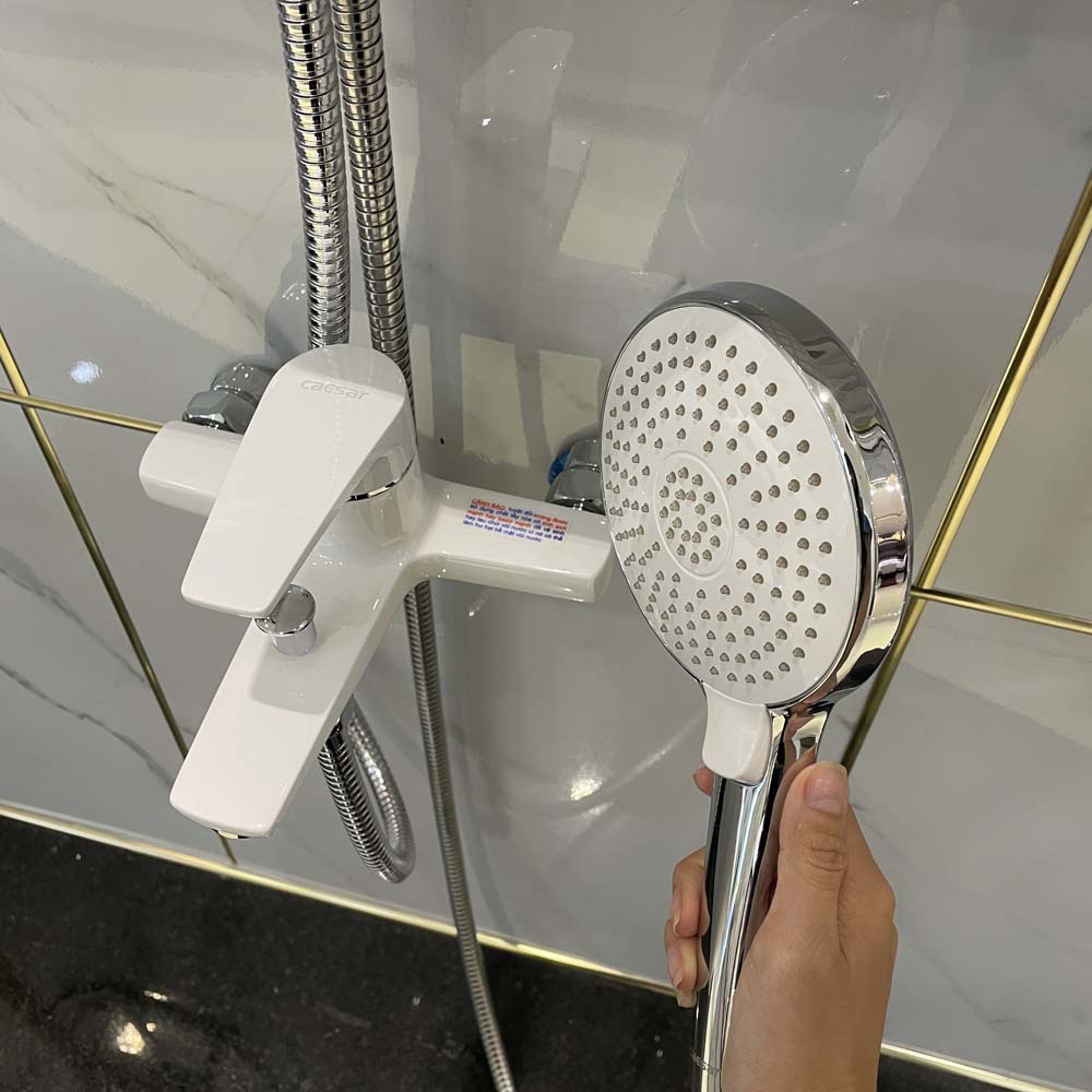 Bộ vòi sen tắm nóng lạnh Caesar S393C / CB / CW / CR / CG - 17