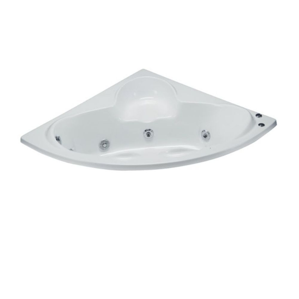 Bồn tắm xây đặt góc 1m3 massage Caesar MT5132A