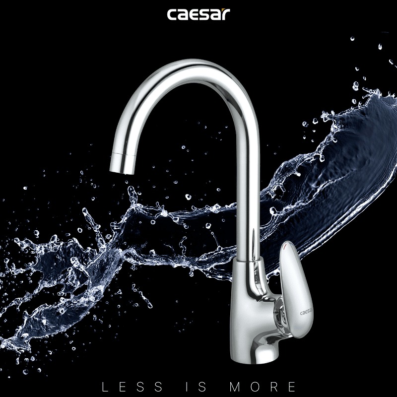 Vòi bếp nóng lạnh Caesar K815C - 23