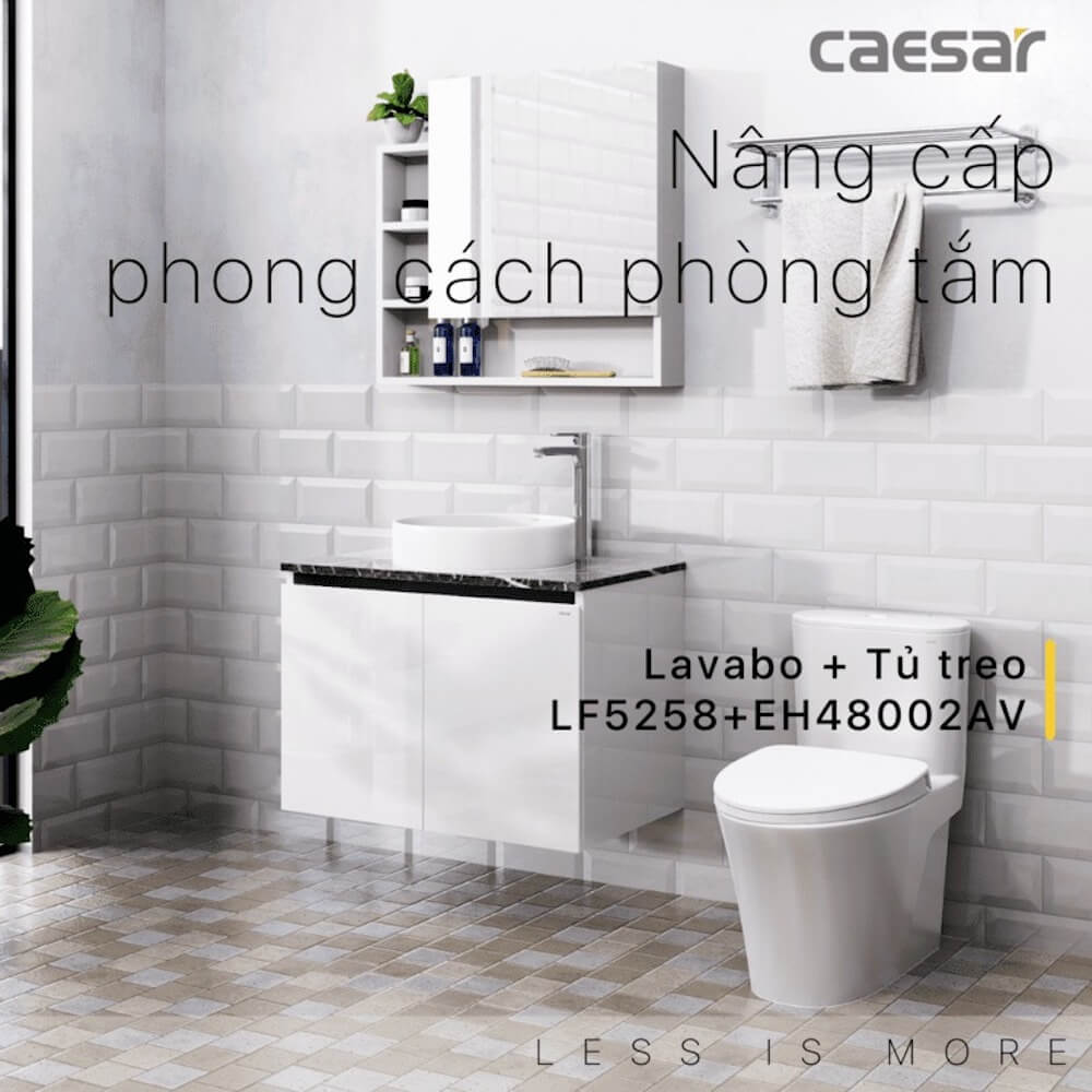 Tủ lavabo Caesar EH48002AV - 2